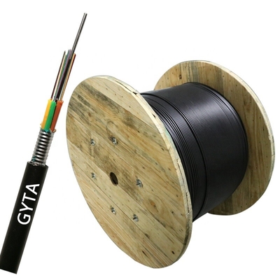 İletişim Tek Modlu Fiber Optik Kablo 2 - 288 Çekirdek G652D Gyta