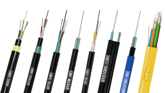 Tek Kılıflı Anten Dielektrik Reklamlar Fiber Optik Kablo Dış Mekan Tek Mod