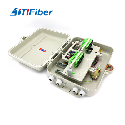 48ports FTTH fiber optik dış mekan dağıtım kutusu duvara montaj tipi ve direği