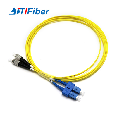 TTIFiber FC-SC SM DX Fiber Optik Yama Kablosu 1m 2m 4m 5m