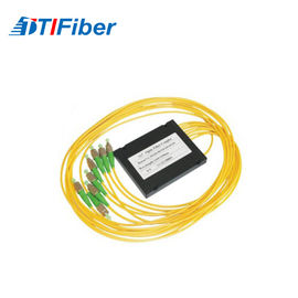 Özelleştirilmiş sarı FTB ABS Fiber splitter ABS kutusu apc fiber optik pigtail