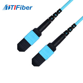 OM3 Aqua 50 / 125μm Fiber optik bağlantı kablosu SM MM SX DX fiber optik kablo