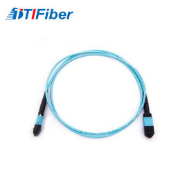 OM3 Aqua 50 / 125μm Fiber optik bağlantı kablosu SM MM SX DX fiber optik kablo