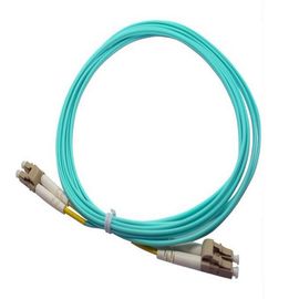 İletişim için LC / PC Aqua Çok Modlu OM3 Optik Fiber bağlantı kablosu