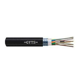 GYXTW dış mekan siyah Fiber Optik Kablo 8 çekirdekli Optik fiber patch Kablo