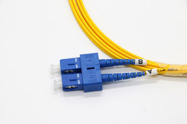 Dayanıklı Fiber Optik Yama Kablosu Tekli Dubleks UPC SC Konektörü Seramik İç