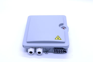 12 Çekirdek ABS Fiber Optik Dağıtım Kutusu Dağıtıcı ABS Malzemesi ISO Onayı