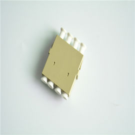 ODF / Pigtail İçin Yüksek İade Kaybı Standart LC Optik Kablo Adaptörü Seramik Kovan