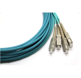 LAN WAN FTTH 3 SC-LC Konnektörlü Kapalı Fiber Optik Yama Kabloları Jumper
