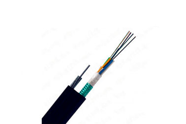 GYXTC8S Havai Kanal Fiber Optik Kablo G652D Şekil 8 Hava 24 Çekirdekli PVC LSZH PE Ceket