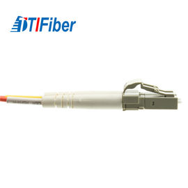 0.9mm OFNP Fiber Optik Yama Kablosu OM1 62.5 / 125 LC, Düşük Ekleme Kaybı ile