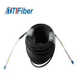 Su geçirmez Fiber Optik Pigtail 2-24 Çekirdek Tekli LC UPC / SC UPC Konnektörleri