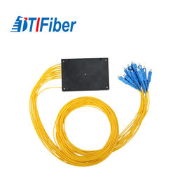 FTTX Sistemi Fiber Optik Ses Kablosu Splitter SC / UPC 1x32 Mini PLC Bağlayıcı