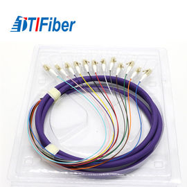Simplex Pigtail Fiber Optik Kablo, LC Çok Modlu Fiber Pigtail Yüksek Kararlılık