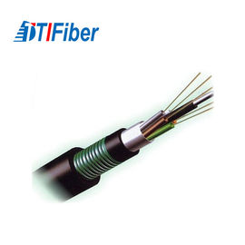 Zırhlı Fiber Optik Ethernet Kablosu GYTA53 4 8 12 24 48 96 Çekirdek Telli Gevşek Boru