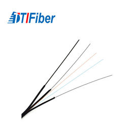 Tek Modlu Fiber Optik Zırhlı Kablo, 1/4 Çekirdek Ftth Bırakma Kablosu 1km Özelleştirilmiş