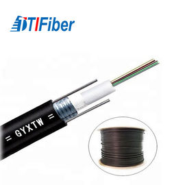 GYXTW dış mekan siyah Fiber Optik Kablo 8 çekirdekli Optik fiber patch Kablo