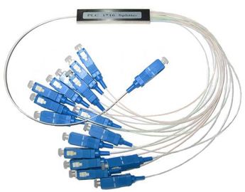 Pasif Optik Ağ için 1 × 16 PLC Kompakt optik fiber ayırıcı
