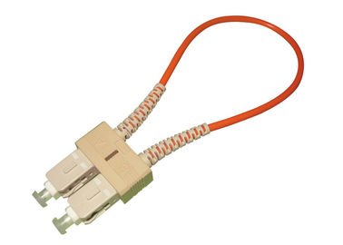 Ağ bileşenleri testi için SC UPC APC Fiber Loopback, özelleştirilmiş