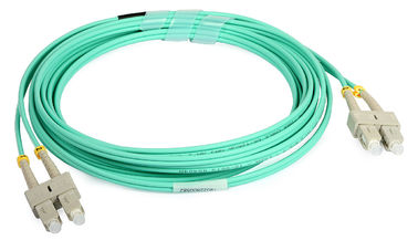SC / FC / LC Çok Modlu Çift Yönlü Fiber Bağlantı Kablosu, Turuncu renkli kablo ile
