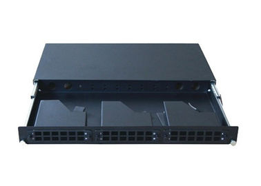 12pcs kasetler ile 4U 19inch MPO Fiber Optik Patch Panel
