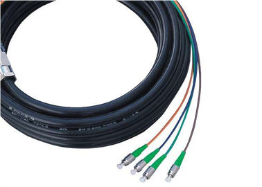4 çekirdekli SC UPC konnektörlü, Su geçirmez Fiber Optik Pigtail
