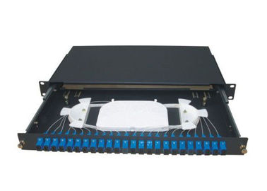 FTTH erişim ağı için 12port / 24port Dubleks SC fiber optik sonlandırma kutusu