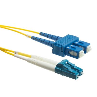 Dubleks SC UPC Fiber Optik Yama Kablosu Tek Mod Düşük Ekleme kaybı