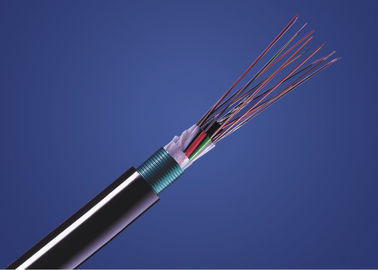 Uzun mesafeli haberleşme sistemi PE kılıflı Çelik Kablo ile Fiber Kablo