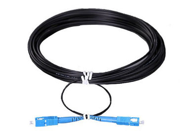 Kapalı Kablo ile Kapalı FTTH / FTTX PVC LSZH Fiber Patch Kablosu