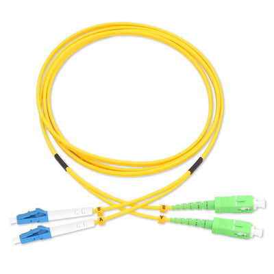 LSZH Simplex Fiber Optik Patch Cord Tek Modlu Fiber Jumper Kabloları