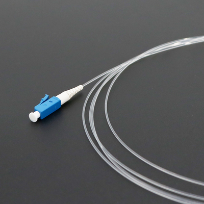 LC Konnektör Şeffaf SM Simplex Fiber Patch Cord Özel Uzunluk