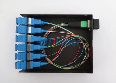 3.0mm Yuvarlak Fiber Kablo ile 12 çekirdekli MTP Fiber Optik Patch Cord