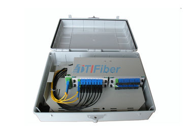 Fiber Optik Dağıtım Kutusu IP65 Dış Mekan PLC Splitter Duvar Tipi