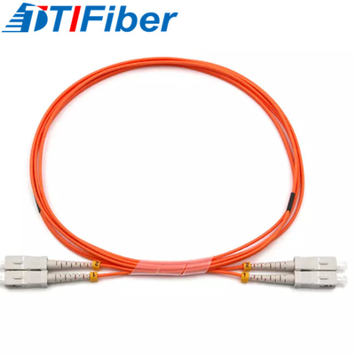 62.5/125 Çok Modlu Fiber Optik Yama Kablosu SC/UPC -SC/UPC SM DX Fiber Kablo