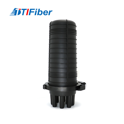 FTTH FTTX için Kubbe Tipi 12 24 48 96 144 288 Çekirdek Fiber Optik Ek Kapatma