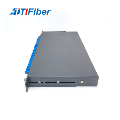 Ftth Sc/Fc/St/Lc Rack Mount Fiber Optik Terminal Kutusu 0.9mm Kılıflı