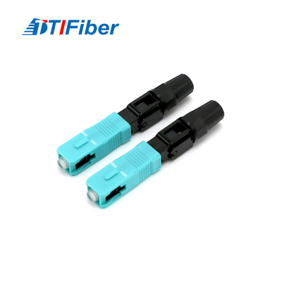 FTTH Bırakma Kablosu Fiber Optik Hızlı Bağlantı Kullanın SC UPC OM3