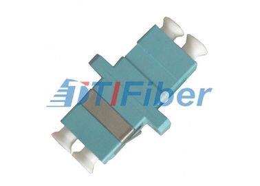 Telekom mavi renk çift yönlü LC Fiber optik bağdaştırıcısı seramik kol