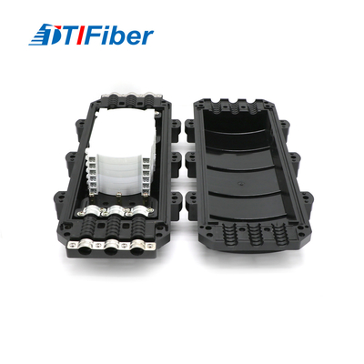 FTTX Yatay Tip Fiber Optik Ek Kapatma 12 24 48 96 144 288 Çekirdek