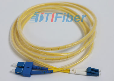 LC-SC Fiber Optik Yama Kablosu Tek Modlu Fiber Optik Yama FTTH Ağı için Talepler