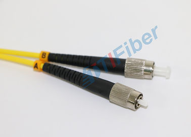 FC - LC Tek Modlu Fiber Optik Kablo Dubleks Optik Fiber Bağlantı Kablosu