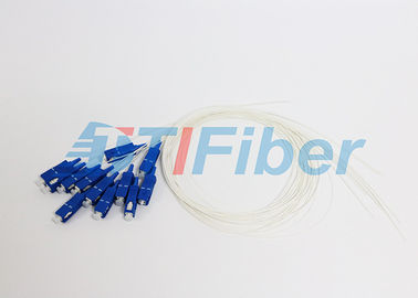 12 Çekirdek 12F SC APC 1.5M tek modlu fiber pigtailler Yüksek Performans