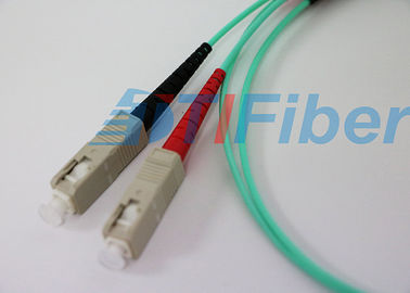 SC / UPC Fiber Optik Yama Kablosu Çok Modlu / FTTH Ağ optik yama kablosu