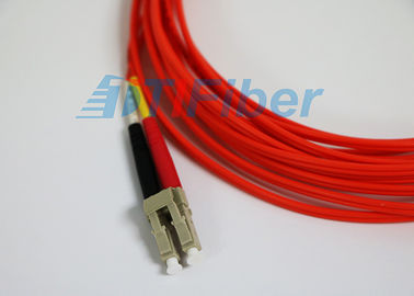 62.5 / 125 mm Çift Yönlü Fiber Patch Kabloları Çok Modlu LC / UPC - SC / UPC