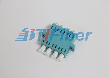 Quad Style LC / PC fiber optik adaptörleri, Plastik fiber optik kablo birleştirici