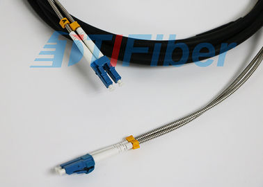 FTTA Ağı için DLC / PC 7.0 Mm Dubleks Açık Fiber Optik Patch Cord
