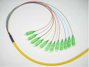 SC / APC-SC / APC fiber optik patch kablosu Fiber atlama SC-SC APC Çok çekirdekli 12 fiber 24 çekirdekli