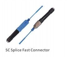 Yeşil Mavi CE ROHS QuickFiber Optik Konektör SC Hızlı bağlantı fiber ekipmanları