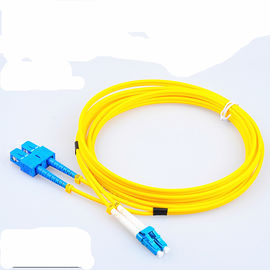LC -LC Fiber Optik Haberleşme Patch Kablosu, Sarı Turuncu Aqua Pembe